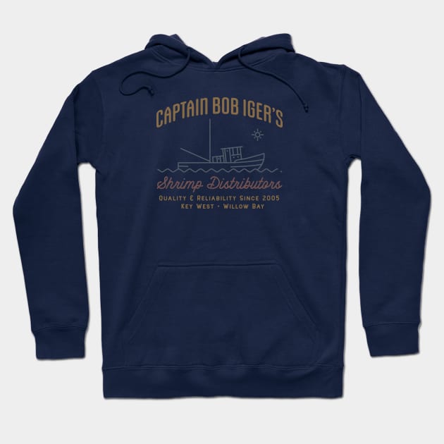 Captain Bob Iger's Shrimp Distributors - DCL Hoodie by GoAwayGreen